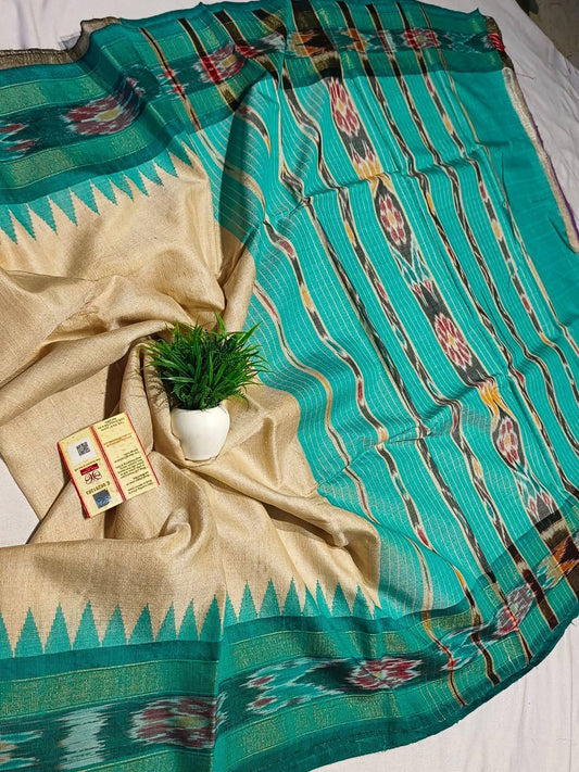 Festive Printed Pochampally Dola Silk Saree