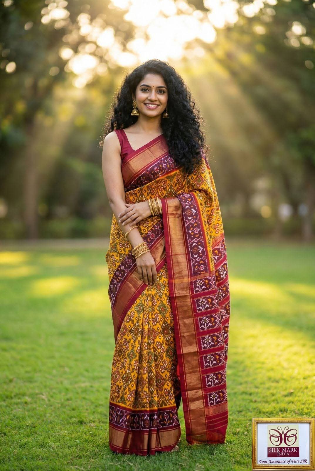 Festive Designer Pochampally Dola Silk Saree