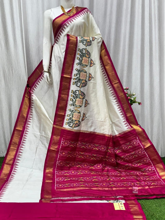 Festive Pochampally Dola Silk Saree