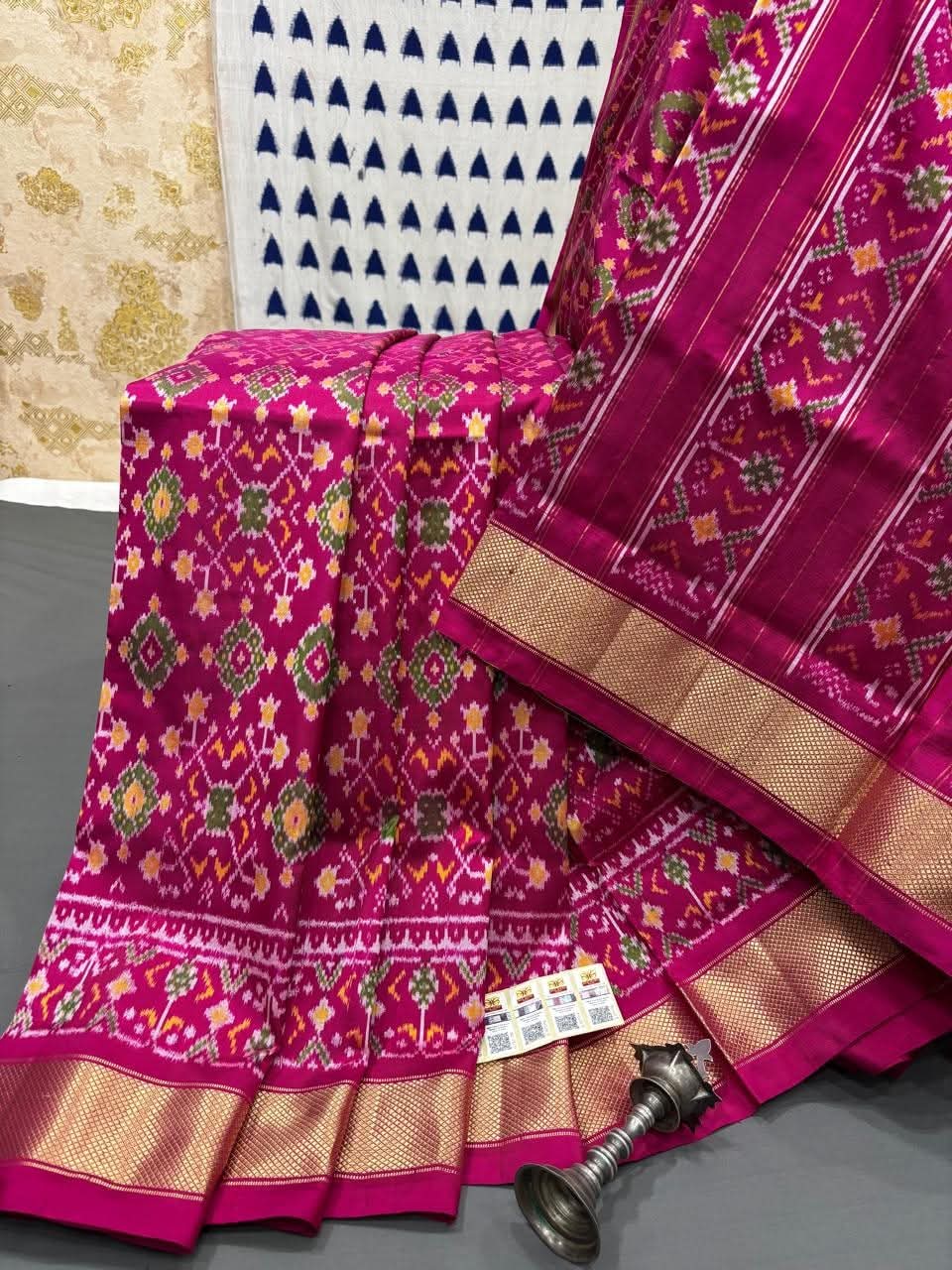 Designer Pochampally Pattu Soft Silk Wedding Saree