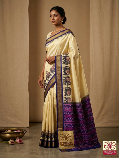 Elegant Pochampally Dola Silk Saree