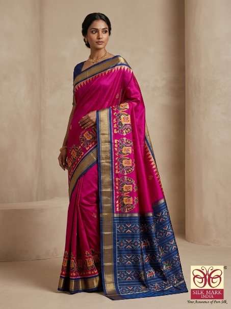 Modern Pochampally Dola Silk Saree